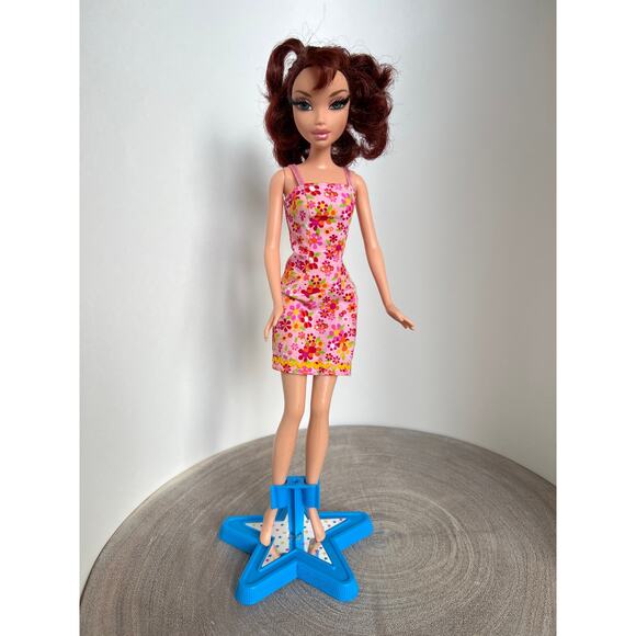 Barbie My Scene I Love Friend Chelsea Doll Auburn Red Hair Rooted Eyelashes Y2K - Picture 1 of 8